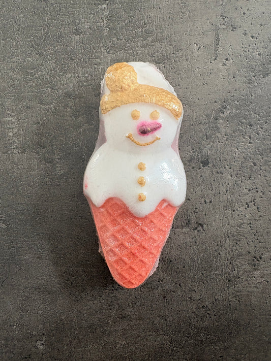 Cône bonhomme de neige